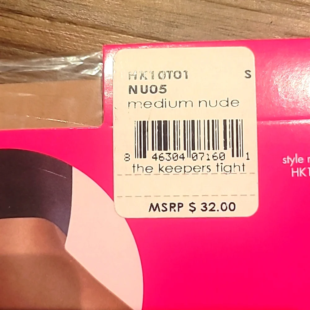 Commando Stocking Tight Legwear The Keeper Sheer Nude New
